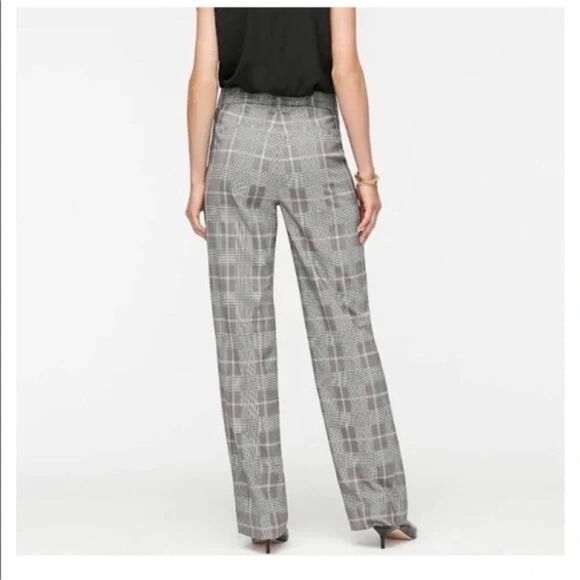 J. Crew Full-length Peyton Pant in Everyday Wool Plaid Print - Picture 2 of 7